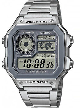 

Японские наручные мужские часы Casio AE-1200WHD-7AVEF. Коллекция Digital