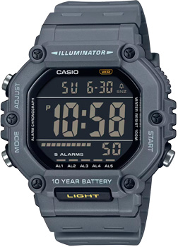 Часы Casio Digital AE-1600H-8B