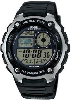 

Японские наручные мужские часы Casio AE-2100W-1A. Коллекция Digital