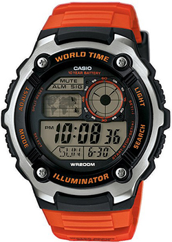 

Японские наручные мужские часы Casio AE-2100W-4A. Коллекция Digital