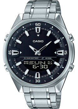 

Японские наручные мужские часы Casio AMW-830D-1A. Коллекция Ana-Digi