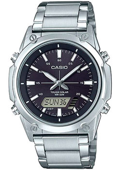 

Японские наручные мужские часы Casio AMW-S820D-1A. Коллекция Ana-Digi