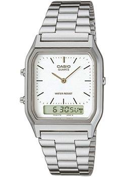 Японские наручные  мужские часы Casio AQ-230A-7D. Коллекция Ana-Digi - фото 1