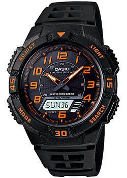 

Японские наручные мужские часы Casio AQ-S800W-1B2. Коллекция Ana-Digi