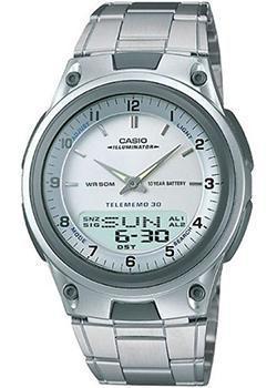 

Японские наручные мужские часы Casio AW-80D-7A. Коллекция Ana-Digi