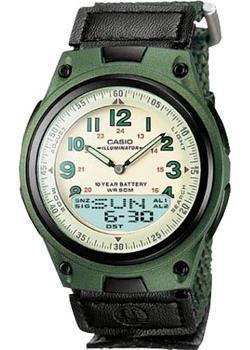 

Японские наручные мужские часы Casio AW-80V-3B. Коллекция Ana-Digi