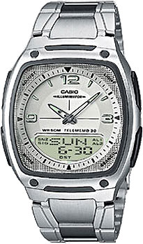 

Японские наручные мужские часы Casio AW-81D-7A. Коллекция Ana-Digi
