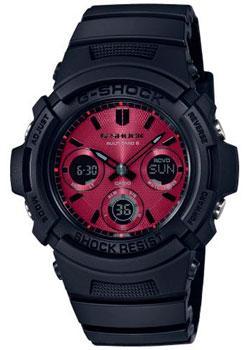 

Японские наручные мужские часы Casio AWG-M100SAR-1AER. Коллекция G-Shock