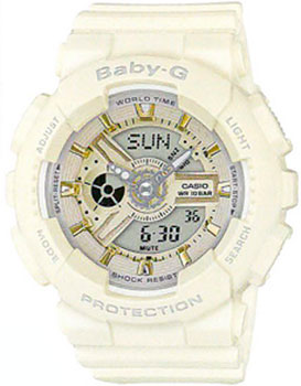 

Японские наручные женские часы Casio BA-110GA-7A2. Коллекция Baby-G