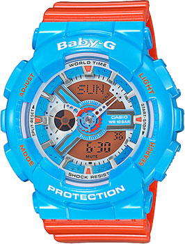 

Японские наручные женские часы Casio BA-110NC-2A. Коллекция Baby-G