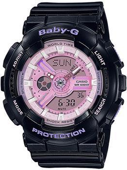 Японские наручные  женские часы Casio BA-110PL-1AER. Коллекция Baby-G - фото 1