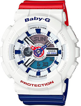 

Японские наручные женские часы Casio BA-110TR-7A. Коллекция Baby-G