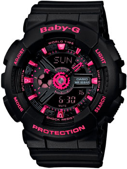 все цены на Casio Часы Casio BA-111-1A. Коллекция Baby-G онлайн