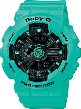 все цены на Casio Часы Casio BA-111-3A. Коллекция Baby-G онлайн