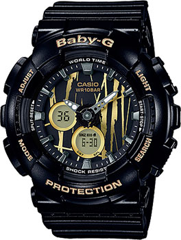 

Японские наручные женские часы Casio BA-120SP-1A. Коллекция Baby-G