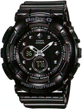 

Японские наручные женские часы Casio BA-125-1A. Коллекция Baby-G