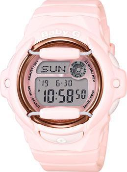 

Японские наручные женские часы Casio BG-169G-4B. Коллекция Baby-G