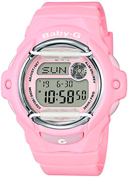 

Японские наручные женские часы Casio BG-169R-4C. Коллекция Baby-G