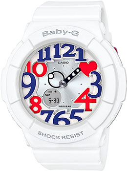 

Японские наручные женские часы Casio BGA-130TR-7B. Коллекция Baby-G
