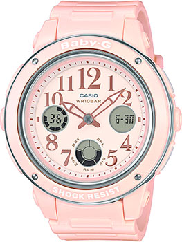 

Японские наручные женские часы Casio BGA-150EF-4B. Коллекция Baby-G