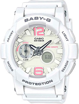 

Японские наручные женские часы Casio BGA-180BE-7B. Коллекция Baby-G