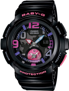 Casio Часы Casio BGA-190-1B. Коллекция Baby-G