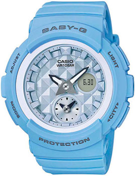 

Японские наручные женские часы Casio BGA-190BE-2A. Коллекция Baby-G