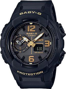 Японские наручные  женские часы Casio BGA-230-1B. Коллекция Baby-G - фото 1