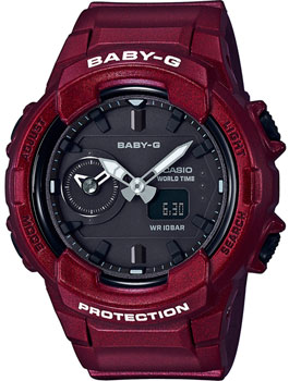 

Японские наручные женские часы Casio BGA-230S-4A. Коллекция Baby-G
