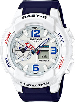 

Японские наручные женские часы Casio BGA-230SC-7B. Коллекция Baby-G