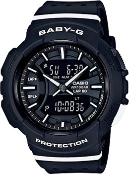 

Японские наручные женские часы Casio BGA-240-1A1. Коллекция Baby-G