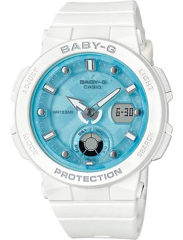 

Японские наручные женские часы Casio BGA-250-7A1. Коллекция Baby-G