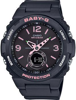 Японские наручные  женские часы Casio BGA-260SC-1AER. Коллекция Baby-G - фото 1