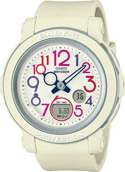 Японские наручные  женские часы Casio BGA-290PA-7A. Коллекция Baby-G - фото 1