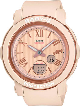 

Японские наручные женские часы Casio BGA-290SW-4A. Коллекция Baby-G