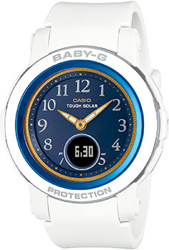 

Японские наручные женские часы Casio BGA-S290SS-2A. Коллекция Baby-G