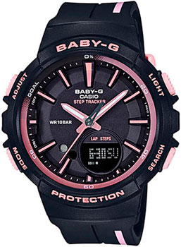 

Японские наручные женские часы Casio BGS-100RT-1A. Коллекция Baby-G