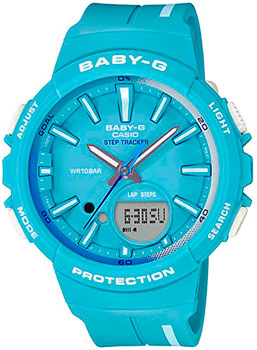 

Японские наручные женские часы Casio BGS-100RT-2A. Коллекция Baby-G