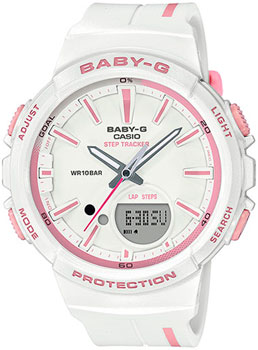 

Японские наручные женские часы Casio BGS-100RT-7A. Коллекция Baby-G