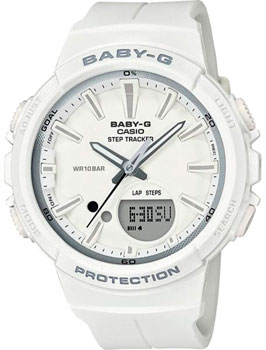 

Японские наручные женские часы Casio BGS-100SC-7A. Коллекция Baby-G