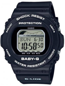 

Японские наручные женские часы Casio BLX-570-1ER. Коллекция Baby-G