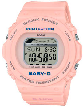 

Японские наручные женские часы Casio BLX-570-4ER. Коллекция Baby-G