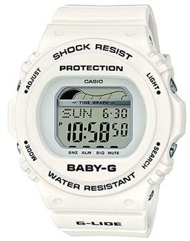 Японские наручные  женские часы Casio BLX-570-7ER. Коллекция Baby-G - фото 1