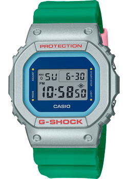 

Японские наручные мужские часы Casio DW-5600EU-8A3. Коллекция G-Shock
