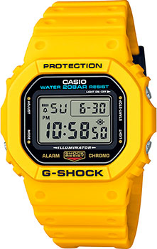 Японские наручные  Casio DW-5600REC-9ER. Коллекция G-Shock - фото 1