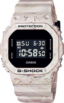 Японские наручные  мужские часы Casio DW-5600WM-5ER. Коллекция G-Shock - фото 1
