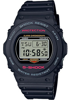 

Японские наручные мужские часы Casio DW-5750E-1E. Коллекция G-Shock