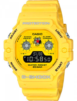 

Японские наручные мужские часы Casio DW-5900RS-9ER. Коллекция G-Shock