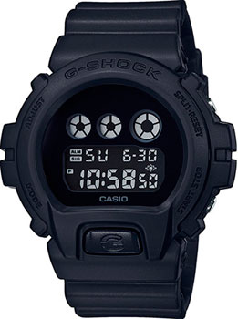 Японские наручные  мужские часы Casio DW-6900BBA-1ER. Коллекция G-Shock - фото 1