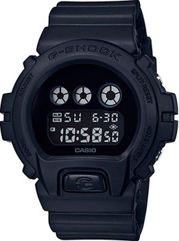 

Японские наручные мужские часы Casio DW-6900BBA-1ER. Коллекция G-Shock
